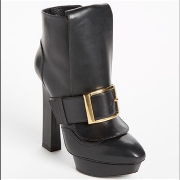 Alexander McQueen Shoes - Alexander McQueen Buckle Booties